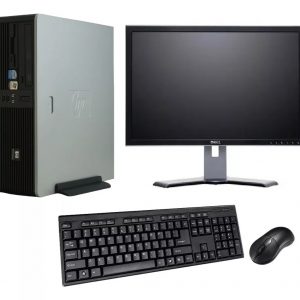 Cpu Computadora Hp Compaq 7900 Core2dúo Lcd 19 4gb / 250gb