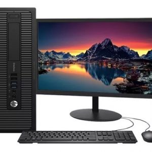Computadora Hp 800 G2 I5 6th Gen 16gb Ram 120gb Ssd Lcd 19